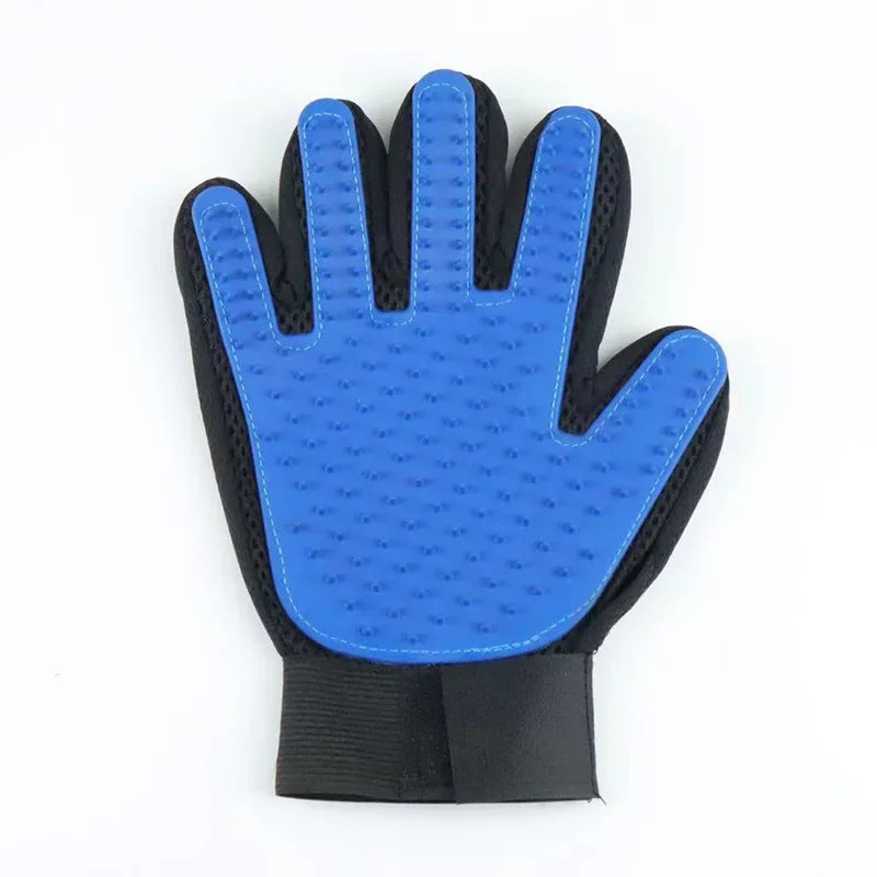 Pet Grooming Glove for Cats & Dogs – Gentle Deshedding & Hair Removal Mitt